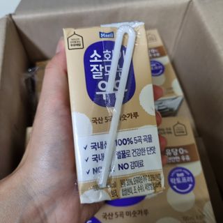 소화가 잘되는 우유 국산 5곡 미숫가루 — 5점을 준 리뷰어가 2021년 9월 올린 사용 사진