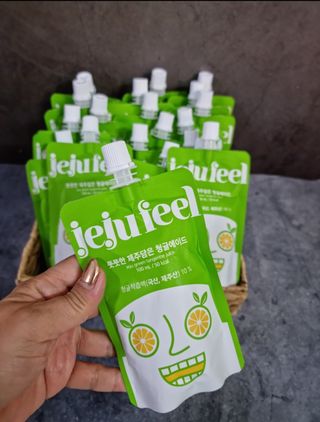JEJUFEEL 풋풋한 제주담은 청귤에이드 — 5점을 준 리뷰어가 2022년 10월 올린 사용 사진