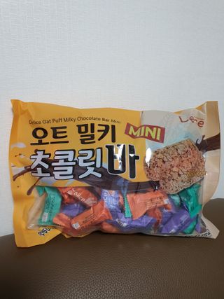 델리스 오트 밀키 초콜릿 바 — 5점을 준 리뷰어가 2023년 1월 올린 사용 사진