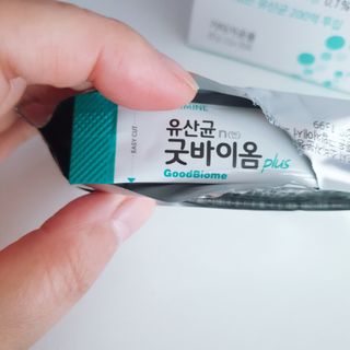프리마인 유산균 국가지정연구소 선정, 살아있는 생유산균 200억 마리의 힘. 유산균n굿바이옴플러스 — 5점을 준 리뷰어가 2021년 9월 올린 사용 사진