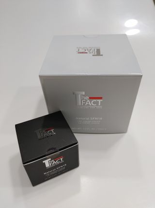 The Fact 더 팩트 내추럴 에스에프엔 에이틴 시니어 크림 — 5점을 준 리뷰어가 2021년 5월 올린 사용 사진