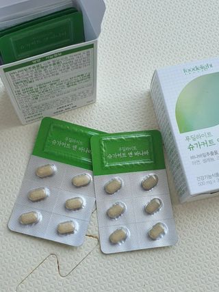 [푸딜라이트] 쉽게 살 찌는 체질이라면 혈당관리 시작, 슈가커트 앤 바나바 — 5점을 준 리뷰어가 2024년 8월 올린 사용 사진