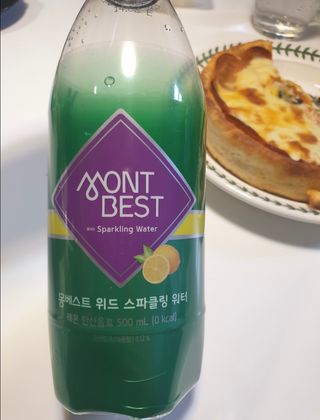 몽베스트 Montbest with Sparkling water Lemon OR Lime 20병(랜덤) — 5점을 준 리뷰어가 2021년 10월 올린 사용 사진