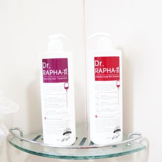 닥터라파알 레드 꽃향기 탈모샴푸 1,000ml + 트리트먼트 1,000ml — 4.5점을 준 리뷰어가 2021년 8월 올린 사용 사진