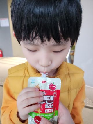 나우캠페인용 [한미사이언스] 우리 아이 튼튼, 엄마 마음 든든! 마시는텐텐 플러스 (100ml*10입) — 5점을 준 리뷰어가 2023년 12월 올린 사용 사진