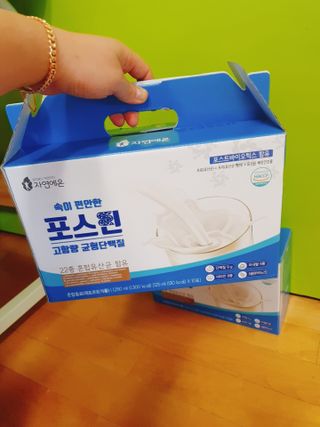 자연에온 마시는 프로틴 고함량 균형단백질 음료 포스틴 125ml 10개입 1BOX — 5점을 준 리뷰어가 2021년 3월 올린 사용 사진