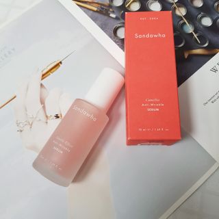 산다화 더블 이펙트 안티 링클 세럼 50ml — 4.5점을 준 리뷰어가 2021년 9월 올린 사용 사진