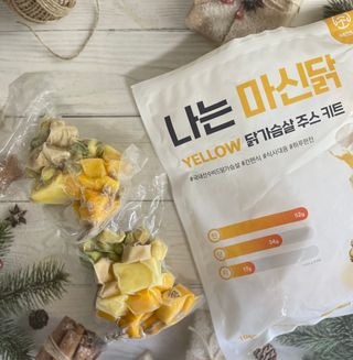 수플먼트 나는 마신닭!! 닭가슴살 주스키트, 먹기 힘들었던 닭가슴살 이제는 마시자 — 5점을 준 리뷰어가 2023년 8월 올린 사용 사진