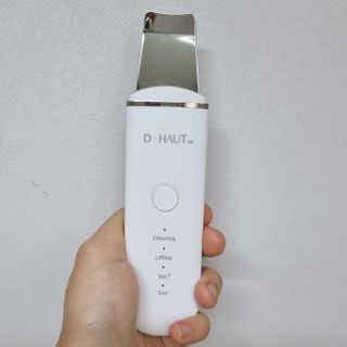 디하우트 랩 4 in 1 갈바닉 아쿠아 워터 필링기 스킨스크러버 — 5점을 준 리뷰어가 2021년 11월 올린 사용 사진