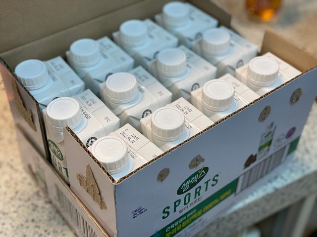 셀렉스 스포츠 드링크 초콜릿 _ 330ml x 12팩 리뷰 사진