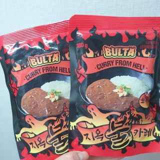 불타 지옥불카레 불지옥맛 180g x 3봉 — 3점을 준 리뷰어가 2021년 6월 올린 사용 사진