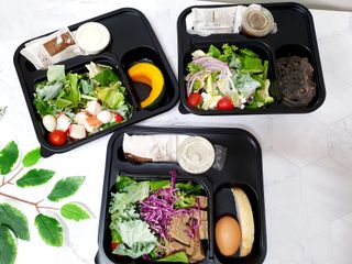 참살이도시락 작심삼일 샐러드도시락 3개 맛보기 새벽배송 또는 택배배송 — 5점을 준 리뷰어가 2021년 9월 올린 사용 사진