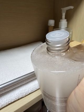 [후르디아] 눈시림없는 올영 립앤아이 리무버 — 5점을 준 리뷰어가 2024년 1월 올린 사용 사진