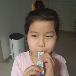 [이뮤니티플러스]우리아이 면역오키, 건강오키 _ 키즈오키 더진한꿀배도라지청 10포 1box — 5점을 준 리뷰어가 2022년 1월 올린 사용 사진