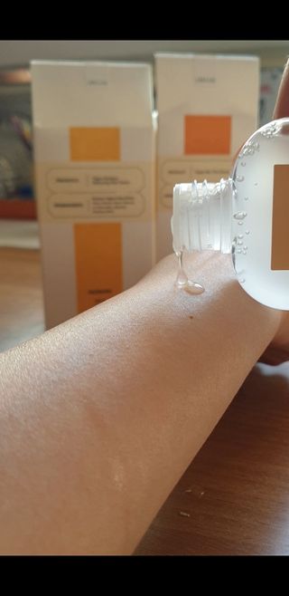 [녹산] 비건 대나무 밸런싱 수분 토너 + 비건 바이오 비타 에센스 — 5점을 준 리뷰어가 2022년 11월 올린 사용 사진