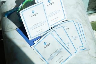 닥터마시멜로 닥터마스멜로 마블러스 아쿠아 클리닉 마스크 — 5점을 준 리뷰어가 2021년 2월 올린 사용 사진