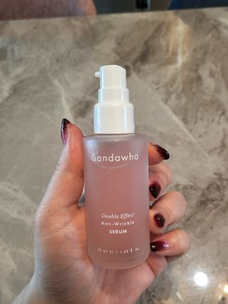 산다화 더블 이펙트 안티 링클 세럼 50ml — 5점을 준 리뷰어가 2023년 2월 올린 사용 사진