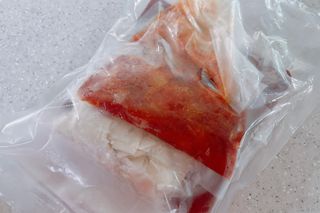 [푸딩팩토리] 얼큰김치수제비 350g  / 우삼겹 김치찌개 185g — 5점을 준 리뷰어가 2022년 10월 올린 사용 사진