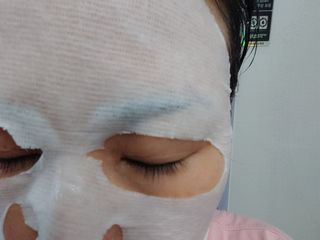 [후르디아] 골라쓰는 비건마스크팩 2종 -백년초 / 망고 — 5점을 준 리뷰어가 2021년 9월 올린 사용 사진