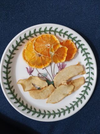 아비삭과일칩 5종 /딸기,사과,배,귤,무화과 5종 — 2점을 준 리뷰어가 2021년 4월 올린 사용 사진