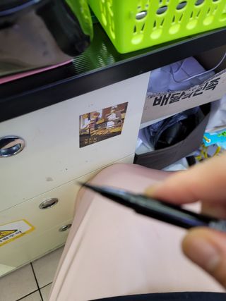 [오띠] 매직 펜 아이라이너 — 5점을 준 리뷰어가 2022년 7월 올린 사용 사진