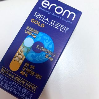 이롬 erom 닥터스 프로틴 골드 — 4점을 준 리뷰어가 2021년 5월 올린 사용 사진