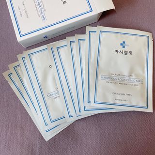 닥터마시멜로 닥터마스멜로 마블러스 아쿠아 클리닉 마스크 — 5점을 준 리뷰어가 2021년 3월 올린 사용 사진