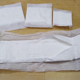 블루블루 유기농 순면 커버 생리대 — 5점을 준 리뷰어가 2021년 1월 올린 사용 사진