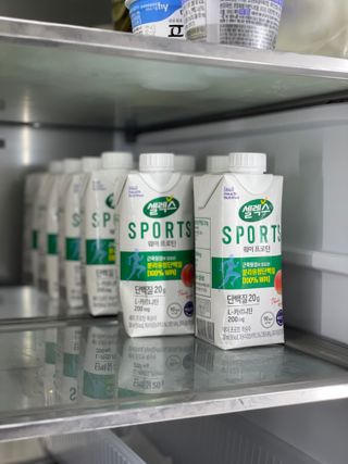 셀렉스스포츠 셀렉스 스포츠 웨이 프로틴 복숭아_ 330ml x 12팩 — 5점을 준 리뷰어가 2021년 7월 올린 사용 사진