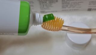 프리마인 유해균 뿐만 아니라 유익균까지 씻어내는 치약은 그만, 건강한 구강환경을 만드는 덴탈엔오 — 5점을 준 리뷰어가 2023년 4월 올린 사용 사진