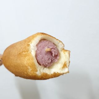 오마뎅 한우핫도그 — 5점을 준 리뷰어가 2021년 5월 올린 사용 사진