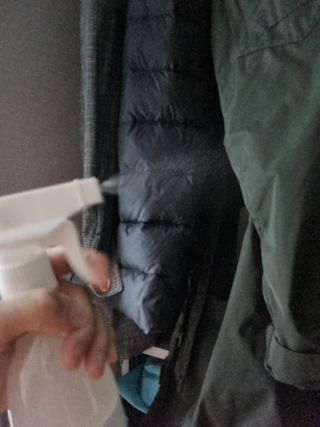 [엠메이데이] 그린티 피톤치드 감쪽같이 500ml + 손소독액 50ml — 5점을 준 리뷰어가 2021년 12월 올린 사용 사진