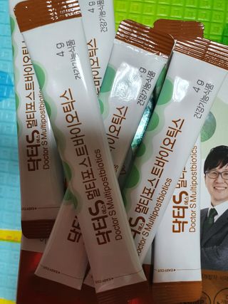 닥터s 멀티포스트바이오틱스 — 5점을 준 리뷰어가 2021년 2월 올린 사용 사진