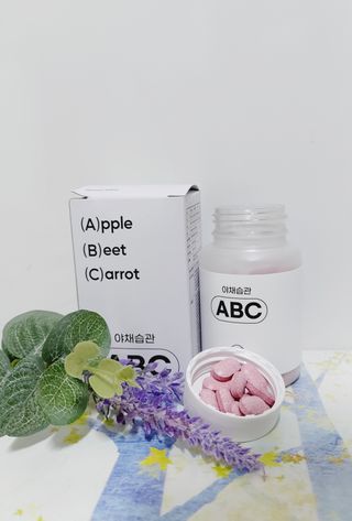 야채습관 ABC 120정 2개월분 하루야채 — 4.5점을 준 리뷰어가 2022년 9월 올린 사용 사진