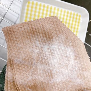 블뤼엔 일회용 수세미 — 5점을 준 리뷰어가 2021년 3월 올린 사용 사진