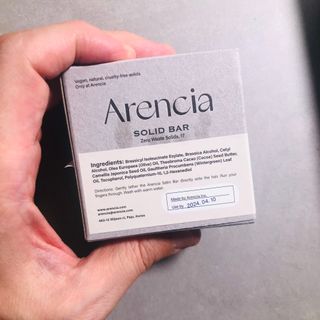 Arencia 아렌시아 솔티소다 샴푸바, 더 새틴 린스바 세트 — 5점을 준 리뷰어가 2021년 6월 올린 사용 사진
