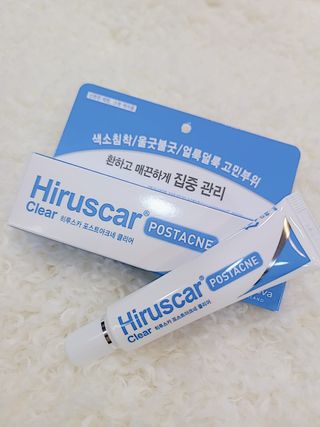 히루스카 포스트아크네 클리어 — 5점을 준 리뷰어가 2021년 2월 올린 사용 사진