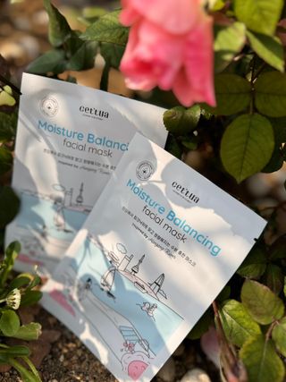 세뚜아(Cettua) [세뚜아] 모이스처 밸런싱 페이셜 마스크 Cettua Moisture Balancing Facial Mask 5매 — 5점을 준 리뷰어가 2024년 4월 올린 사용 사진