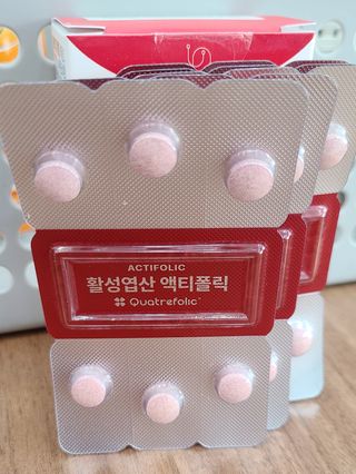 [리노브] 4세대 활성엽산 액티폴릭 270mg x 30정 — 5점을 준 리뷰어가 2022년 8월 올린 사용 사진