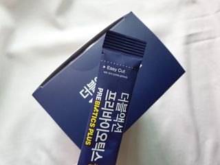 메이준뉴트리 더블액션 프리바이오틱스 플러스+ — 5점을 준 리뷰어가 2021년 6월 올린 사용 사진