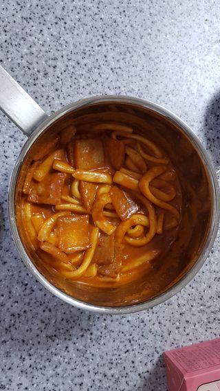 추억의 국민학교 떡볶이 국떡 뉴트로 5종 — 5점을 준 리뷰어가 2021년 9월 올린 사용 사진