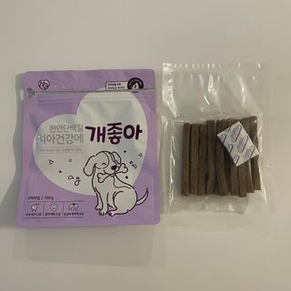 My Pet Care 천연단백질 치아건강에 개좋아 — 4점을 준 리뷰어가 2021년 1월 올린 사용 사진