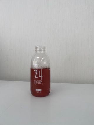 클린24시간 1BOX(5포) + 전용보틀(500ml) — 5점을 준 리뷰어가 2023년 6월 올린 사용 사진