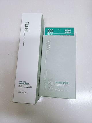 플리프 시카 알로에 스팟키트 — 4점을 준 리뷰어가 2021년 3월 올린 사용 사진