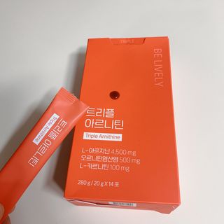 오늘도 트리플아르니틴 — 5점을 준 리뷰어가 2022년 8월 올린 사용 사진