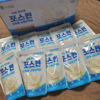 자연에온 마시는 프로틴 고함량 균형단백질 음료 포스틴 125ml 10개입 1BOX — 4.5점을 준 리뷰어가 2021년 3월 올린 사용 사진