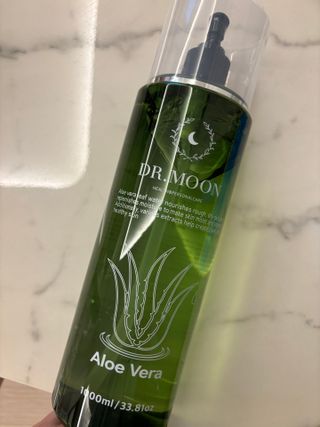 프리 [닥터문] 프리미엄 알로에베라 시카 수딩젤 1000ml — 5점을 준 리뷰어가 2024년 8월 올린 사용 사진