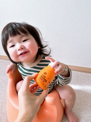 앙팡 츄어블 비타민D 1000 IU 130mg x 90정 — 4.5점을 준 리뷰어가 2023년 1월 올린 사용 사진