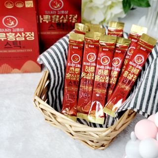 힘내라김홍삼 하루홍삼정스틱 10g x 30포 — 5점을 준 리뷰어가 2021년 5월 올린 사용 사진