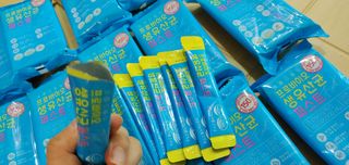 헬스업 핼스업 프로바이오 생유산균 퍼스트 — 5점을 준 리뷰어가 2020년 12월 올린 사용 사진